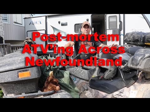 Post-Motem Atv'ing Across Newfoundland