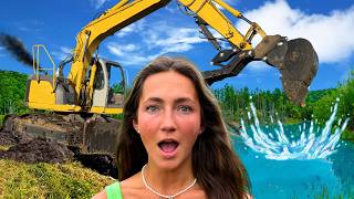 Download lagu Digging A DEEP 1 Acre Pond With CHEAP Equipment mp3