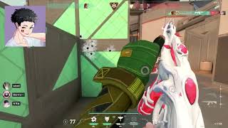 【VALORANT】味方も驚愕の1vs5 ACE【りすま】#shorts