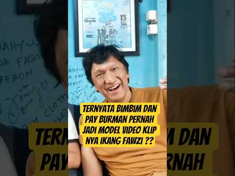 WERE BIMBIM AND PAY BURMAN ONCE MODELS?? IN THEIR VIDEO CLIP #ikangfawzi #podcast #bimbim #fyp