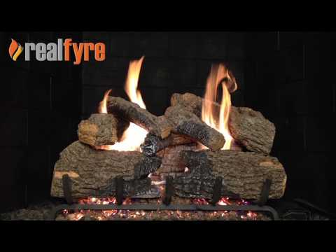 Peterson Real Fyre Charred Oak Gas Logs Video