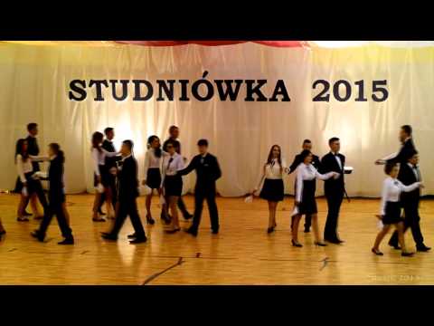 Studniówka w  IV LO im. Stanisława Staszica w Białej Podlaskiej 2015( polonez)