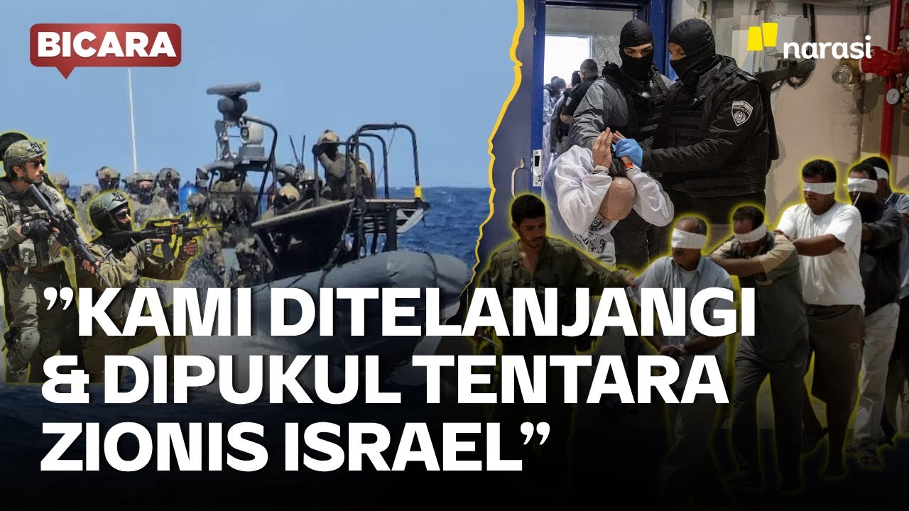 Kesaksian WNI Relawan Kapal Bantuan ke Gaza Dicegat & Disiksa Tentara Israel | Bicara