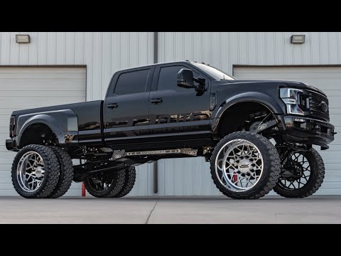 Any Level Lift Dually with over 1,300 Horsepower and 30's - Walk Through On This 2017 F450 Platinum!