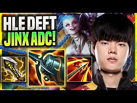 DEFT BRINGS BACK HIS ICONIC JINX! - HLE Deft Plays Jinx ADC vs Samira! | Season 11