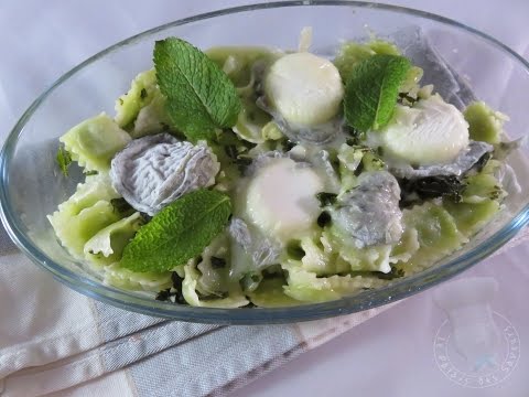 Recette du gratin de ravioles au chèvre, menthe et basilic