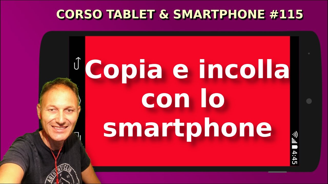 115 Il copia e incolla con lo smartphone | Daniele Castelletti | Associazione Culturale Maggiolina