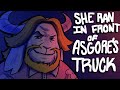 She Ran Right In Front Of Asgore S Truck Deltarune Meme