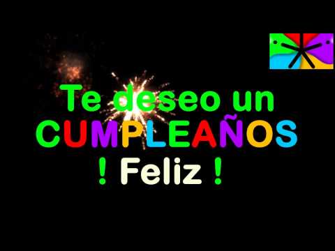 Happy Birthday - Feliz Cumpleaños - www.quebonitaeslavida.com