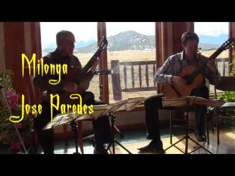 Milonga by José Paredes, performed by Colin McAllister and Jim Bosse