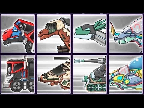 Dino Robot Corps #4: Megalosaurus & Transformers | Eftsei Gaming