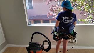 3 steps of window track cleaning Hillary