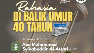 Download lagu Kajian Tematik #Rahasia Di Balik Umur 40 Tahun mp3 Download lagu Kajian Tematik #Rahasia Di Balik Umur 40 Tahun mp3