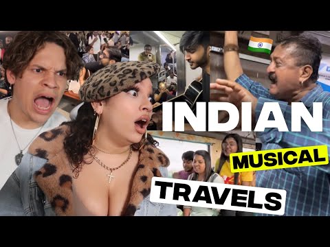 Indian Trains are actually a BOLLYWOOD MOVIE! Latinos react to AMAZING Indian TRAIN Performances!