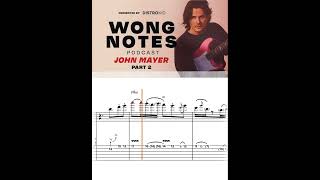 John Mayer - Over and Over Solo with tabs - Wong Notes podcast