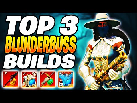 TOP 3 BEST BLUNDERBUSS BUILDS IN SEASON 10! New World Blunderbuss Build