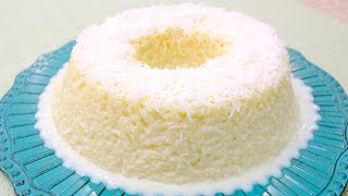 BOLO DE TAPIOCA GRANULADA - SUPER CREMOSO E  FÁCIL -DELICIOSO -SEM FORNO -SEM OVOS - Isamara Amâncio