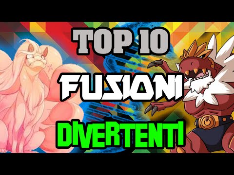 TOP 10  -  "FUSIONI POKÈMON DIVERTENTI" Parte 1