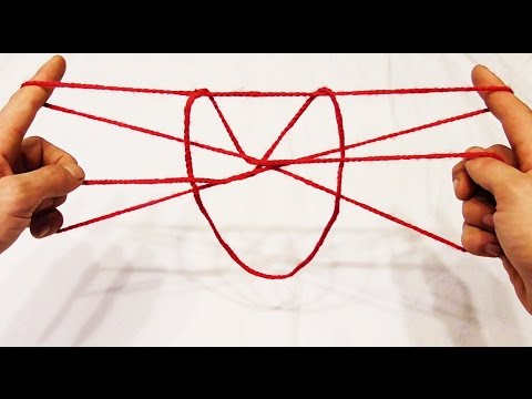 Make A Cute Cat String Figure/String Trick - Step By Step - Walkthrough