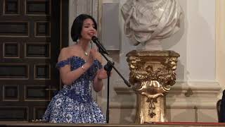Download lagu Angela Aguilar canta La Llorona ante Reina Sofía en España mp3