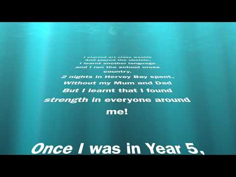 Year 6 graduation - Once I was in year 1