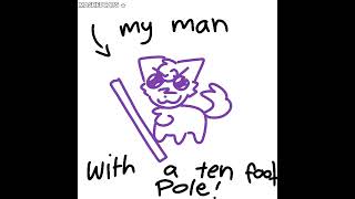 ten foot pole [shitpost] #shorts