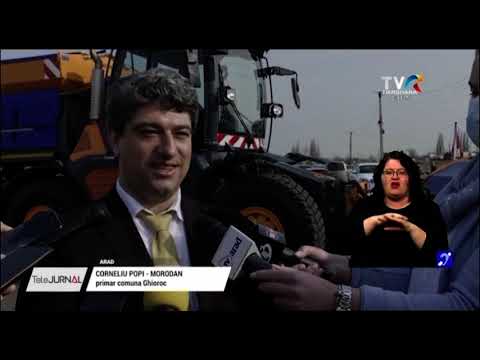 Ghioroc: Fabrica de tractoare va genera sute de noi locuri de muncă #StiriRegionale @TVRTM
