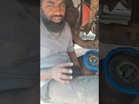 Ashok Leyland 2214 oil change and oil filter change #shorts #mechanic #shorts