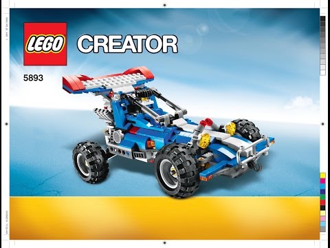 LEGO Creator Offroad Power 5893 Instructions DIY Book 4