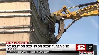 Demolition begins on Best Plaza site