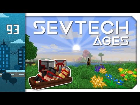 SevTech Ages ⏳ Mit dem MOTORBOOT zum Silizium-Abbau! || #93 [German] [LPT]