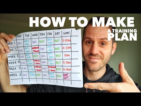 6 week half marathon training plan