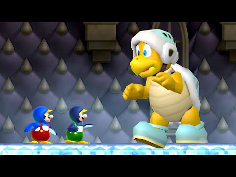 New Super Mario Bros. Wii HD - 100% Walkthrough - World 3 (All Star Coins)