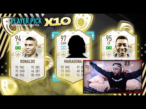OMGG!!😱 WOW!!😍 DESSA PRIME/MID ICON PLAYER PICKS ÄR HELT SINNESSJUKA!! - FIFA 21 PÅ SVENSKA