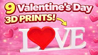 Best Valentine’s Day Gifts | 9 3D Printed Designs