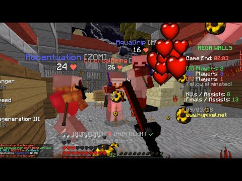 UNBELIEVABLE FINAL MINUTES - Mega Walls Deathmatch