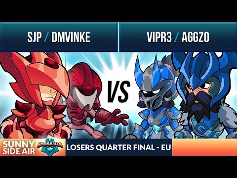 Aggz0 & VipR3 vs dmvinke & SJP - Losers Quarter Final - Sunny Side Air EU 2v2