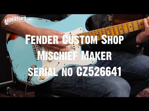 Top Shelf Guitars - Fender Custom Shop Heavy Relic Mischief Maker serial no CZ526641