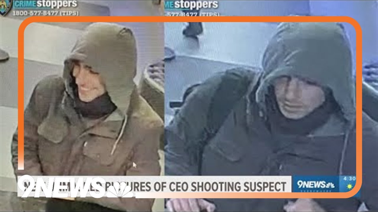 Pictures show the face of a man police believe killed UnitedHealthcare CEO
