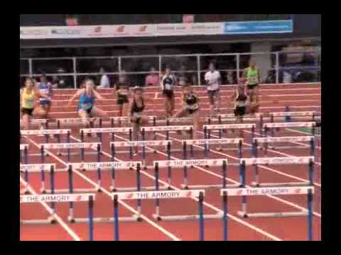 Girls 60m Hurdles Heat 5