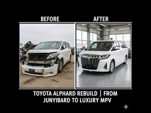 Thumbnail for Toyota Alphard Rebuild – From Junkyard to Luxury MPV! by Toyota, video, Car, video f, Van, vide
