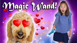 MAGIC WANDS!!! Chloe Gets the LOVE SPELL! Cepia Fairy Wand