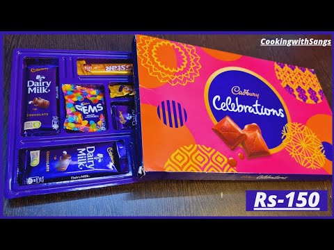 Cadberry Celebration 150 rs pack unboxing||review in Hindi|CookingwithSangs
