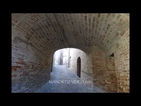 Castrum Montis Guidonis (Monte Vidon Combatte,): primo e secondo  fornice @manortiz46az