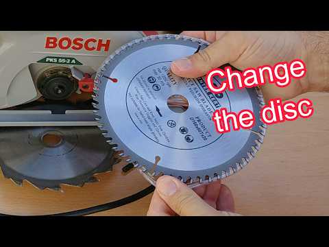 HOW TO CHANGE THE BOSCH CIRCULAR SAW BLADES how to change the blade on a Bosch circular saw