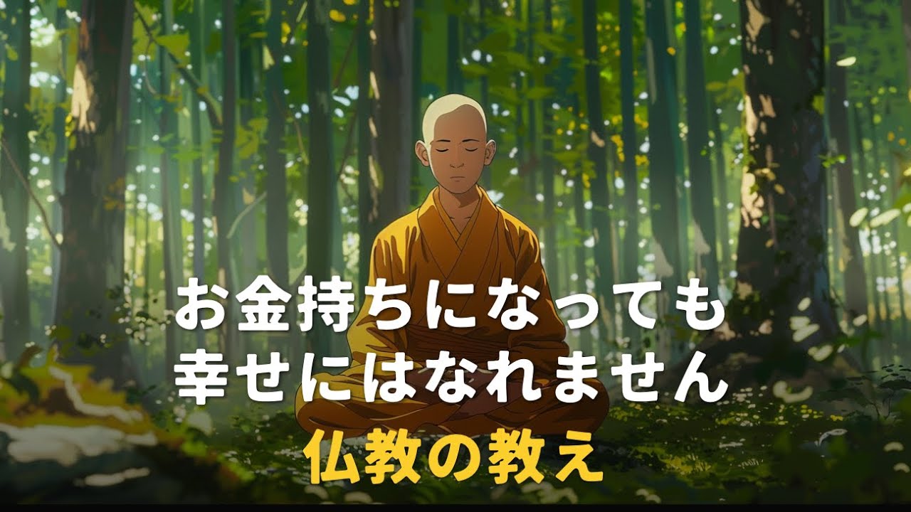 お金持ちになっても幸せにはなれません | 仏教の教え