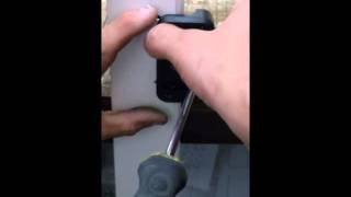 Sliding screen door handle Replacement