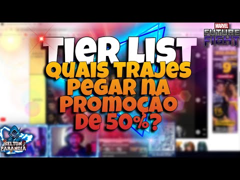 A MAIOR, MELHOR E MAIS COMPLETA TIER LIST DE TRAJES PARA O ANIVERSÁRIO - MARVEL FUTURE FIGHT
