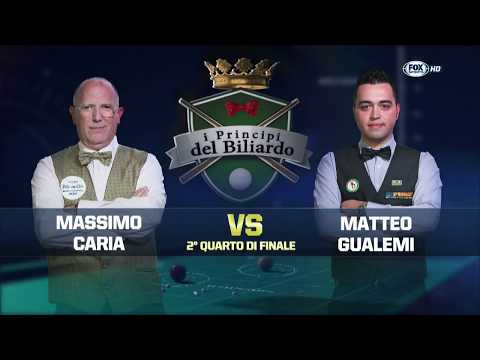 Gualemi VS Caria - I Principi del Biliardo 2016/2017 - 2^ Tappa 2^ Quarto