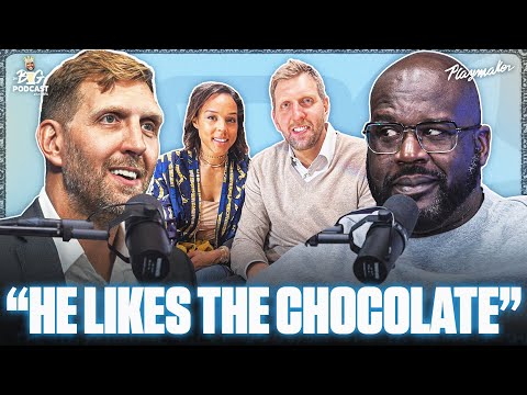 Shaq Tells Dirk A HILARIOUS Story About How He Met His Wife